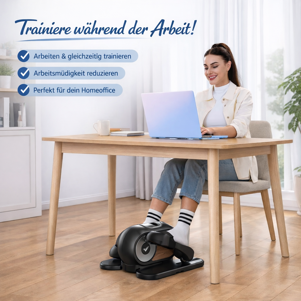 KraftLauf Kompakt Untertisch Ellipsentrainer