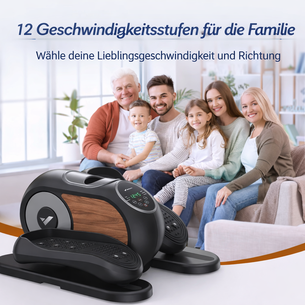 KraftLauf Kompakt Untertisch Ellipsentrainer